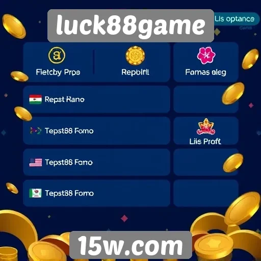 Opções de pagamento disponíveis no luck88game
